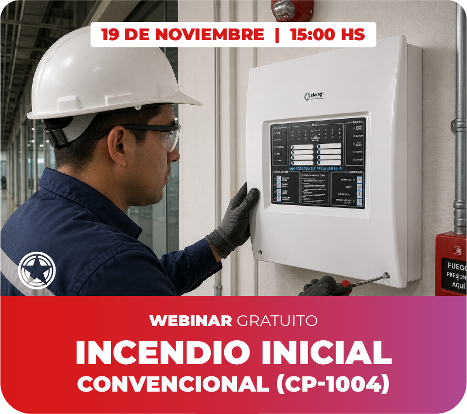 Webinar - Incendio inicial analogico P-1004